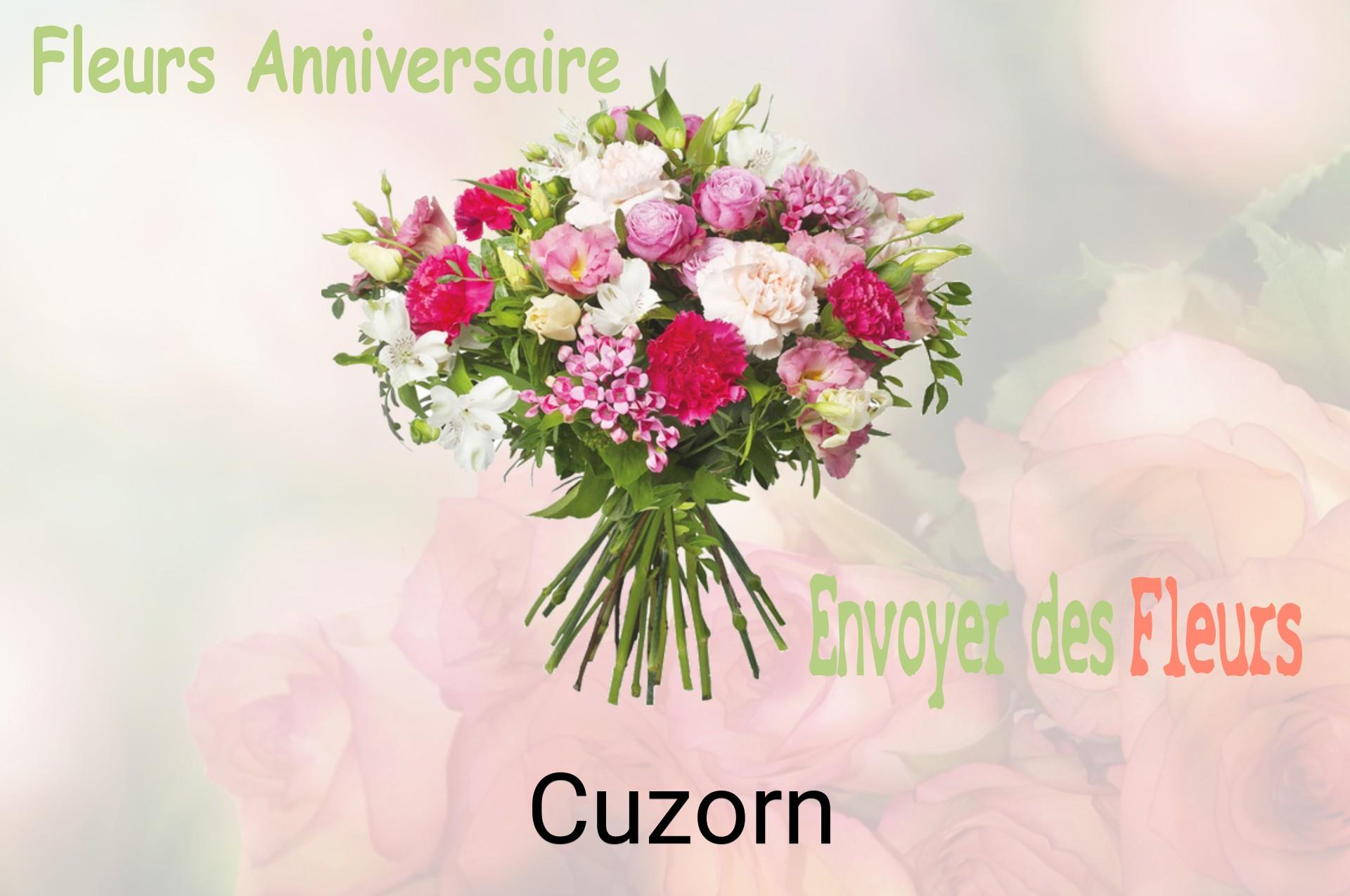 Bouquet de fleurs d’anniversaire livré à Cuzorn